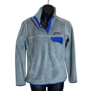 Patagonia women’s small re-tool snap T pullover fleece sweater soft cozy